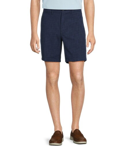 【送料無料】 ラウンドトゥリーアンドヨーク メンズ ハーフパンツ・ショーツ ボトムス True Blue 8 Inseam Classic Flat Front Crosshatch Texture Pull On Shorts Blue 【送料無料】 ラウンドトゥリーアンドヨーク メンズ ハーフパンツ・ショーツ ボトムス True Blue 8 Inseam Classic Flat Front Crosshatch Texture Pull On Shorts Blue