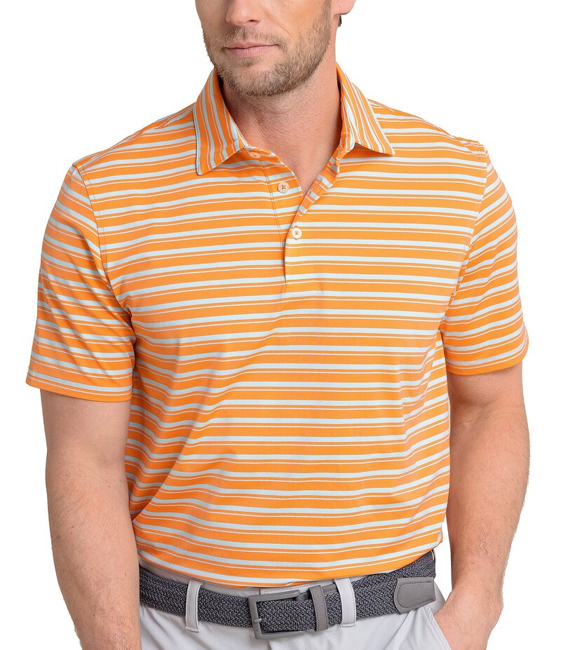 サウザーンタイド メンズ トップス シャツ ポロシャツ Southern Tide Brrr-Eeze Pearl Cove Stripe Sho..