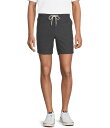 【送料無料】 ラウン メンズ ハーフパンツ・ショーツ ボトムス Rec & Relax Flat Front Solid Textured 7 Shorts Charcoal
