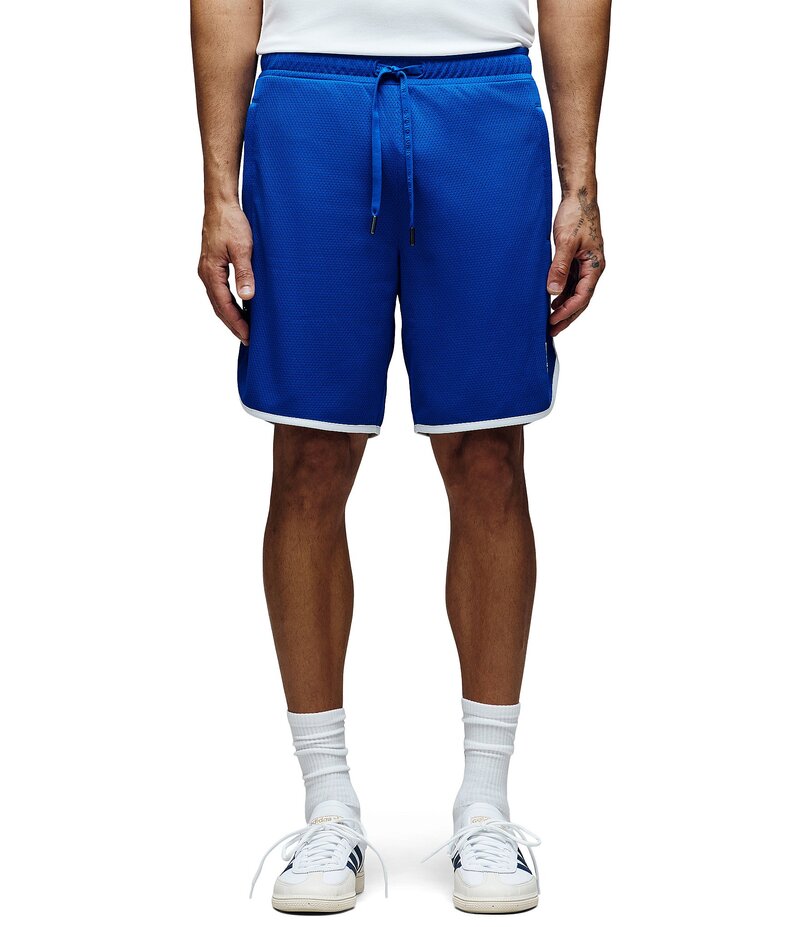 サイコバニー メンズ ボトムス ハーフパンツ・ショーツ メッシュ ショートパンツ Psycho Bunny Nico Mesh 8 Inseam Shorts Sapphire サファイア