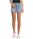 【送料無料】 アントニオ メラーニ レディース ハーフパンツ・ショーツ ボトムス Bayleigh Raw Hem Mid Rise Denim Shorts Medium Wash