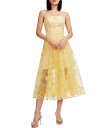 【送料無料】 ドレスザポプレーション レディース ワンピース トップス Kailyn 3D Floral Strapless Bustier A-Line Dr...