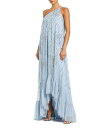【送料無料】 マックダガル レディース ワンピース トップス Embellished Mesh One Shoulder Beaded Bow High-Low...