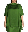 【送料無料】 ブライン ウォーカー レディース カットソー トップス Plus Size Coordinating Debo Viscose Satin Dra...