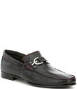 【送料無料】 ドナルドプリネール メンズ スリッポン・ローファー シューズ Men's Dacio 2 Metal Bit Buckle Leather Loa...