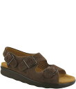 【送料無料】 サス レディース サンダル シューズ Relaxed Suede Buckle Strap Sandals Teddy