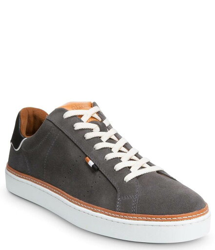 【送料無料】 アレンエドモンズ メンズ ドレスシューズ シューズ Men's Alpha Suede Lace-Up Sneakers Grey 【送料無料】 アレンエドモンズ メンズ ドレスシューズ シューズ Men's Alpha Suede Lace-Up Sneakers Grey