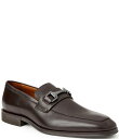 【送料無料】 ブルーノマグリ メンズ スリッポン・ローファー シューズ Men's Raging Bit Buckle Calf Leather Loafers...
