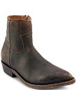 【送料無料】 フライ レディース ブーツ・レインブーツ シューズ Billy Distressed Leather Booties Black