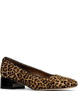 【送料無料】 ドナルドプリネール レディース ヒール シューズ Drew Leopard Printed Calf Hair Pumps Black/Natur...