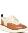 【送料無料】 コールハーン メンズ ドレスシューズ シューズ OG Leather Wingtip Platform Oxfords Pecan/Ivory