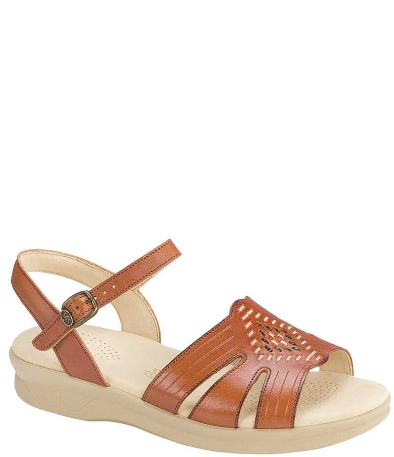 サス レディース シューズ サンダル SAS Huarache Strippy Quarter Strap Comfort Sandals Antique Tan タン