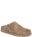 【送料無料】 ビルケンシュトック メンズ スリッポン・ローファー シューズ Men's Zermatt Suede Clog Slippers Beige