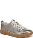 【送料無料】 バイオニック レディース スニーカー シューズ Winny Leather Lace-Up Sneakers Pewter Metallic