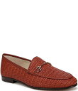 【送料無料】 サムエデルマン レディース スリッポン・ローファー シューズ Loraine Raffia Bit Buckle Loafers Warm Sienna(4)