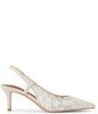 【送料無料】 カートジェイガーロンドン レディース ヒール シューズ Belgravia Mesh Flower Slingback Dress Pumps W...