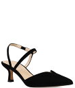 【送料無料】 ペレモーダ レディース ヒール シューズ Kearn Suede Asymmetric Ankle Strap Pumps Black
