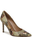 【送料無料】 サムエデルマン レディース ヒール シューズ Hazel Floral Leather Pointed Toe Pumps Sage Multi