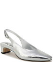 【送料無料】 サムエデルマン レディース ヒール シューズ Ronnie Striped Metallic Leather Block Heel Square ...