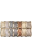 【送料無料】 レベッカミンコフ レディース クラッチバッグ バッグ Patchwork Clutch Gold/Silver