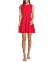 【送料無料】 アレックスマリー レディース ワンピース トップス Toby Anywhere Everywhere Sleeveless Above Knee Stretch Twill Dress Rouge