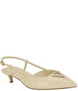 【送料無料】 ゲス レディース ヒール シューズ Women's Jesson2 Patent Kitten Heel Slingback Pumps Ivor...