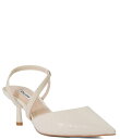 【送料無料】 デューンロンドン レディース ヒール シューズ Citrus Shimmer Slingback Dress Pumps Ecru