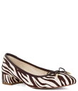 【送料無料】 デューンロンドン レディース ヒール シューズ Amazing Zebra Print Leather Bow Detail Ballet Pum...