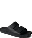 【送料無料】 リーフ メンズ サンダル シューズ Men's Ojai Two Bar Leather Slide Sandals Black