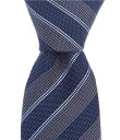 【送料無料】 ヒューゴボス メンズ ネクタイ アクセサリー Oxford Stripe 2.95 Silk Tie Medium Blue