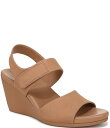【送料無料】 ナチュライザー レディース サンダル シューズ Imani Nubuck Suede Wedge Sandals Cookie Dough