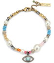 【送料無料】 カートジェイガーロンドン レディース ブレスレット・バングル・アンクレット アクセサリー Boho Evil Eye Charm Pearl St...