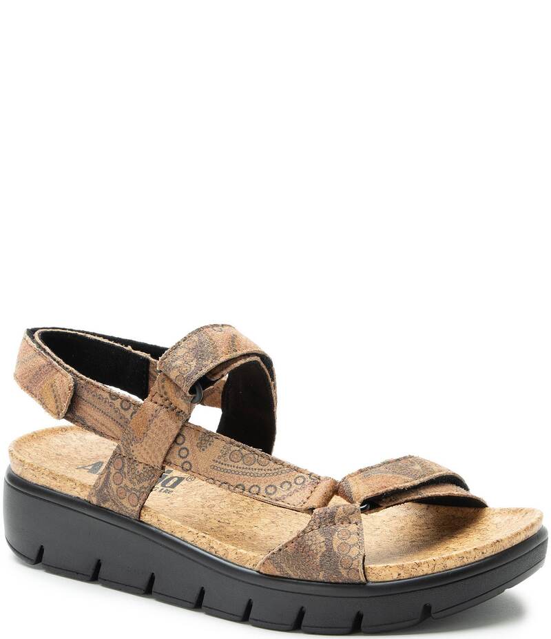 アレグリア レディース シューズ サンダル プラットフォーム プリント Alegria Henna 3 Strap Printed ..