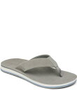【送料無料】 リーフ メンズ サンダル シューズ Men's Ojai Classic Suede Flip Flops Grey