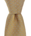 【送料無料】 ヒューゴボス メンズ ネクタイ アクセサリー Pattern 2.95 Silk Jacquard Tie Gold