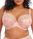 【送料無料】 エロミ レディース ブラジャー アンダーウェア Lucie Cosmos Print Full Busted Underwire Stretch Plunge Bra Cosmos