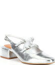 【送料無料】 チェルシーアンドバイオレット レディース ヒール シューズ Ruthie Metallic Leather Slingback Mary Jane...