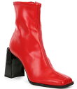 【送料無料】 ジービー レディース ブーツ・レインブーツ シューズ Border-Line Stretch Block Heel Booties Santorini Red