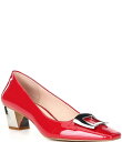 【送料無料】 ジャンビニ レディース ヒール シューズ x Lilly Sisto Wilder Patent Ornament Block Heel Pump...