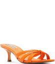 【送料無料】 スティーブ マデン レディース ヒール シューズ Cary Patent Dress Sandals Orange