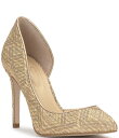 【送料無料】 ジェシカシンプソン レディース ヒール シューズ Prizma Raffia D'Orsay Pumps Natural/Light