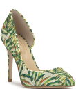 【送料無料】 ジェシカシンプソン レディース ヒール シューズ Prizma Palm Print D'Orsay Pumps Green/Multi