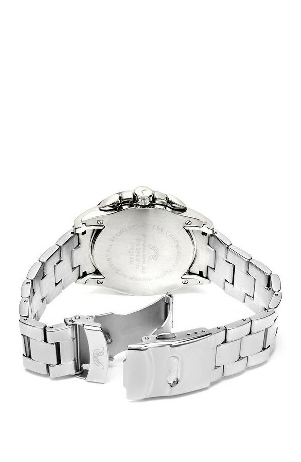 ブランド⋒ ポルサモンブリュー Men's Francoise Chronograph Bracelet Watch, 47mm SILVER：ReVida 店 メンズ ブレスレット・バングル・アンクレット アクセサリー ⇦として