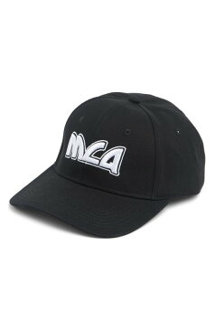 アレキサンダー・マックイーン メンズ 帽子 アクセサリー Embroidered Logo Stadium Cap BLACK