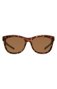 エディー バウアー レディース サングラス・アイウェア アクセサリー 54mm Round Polarized Sunglasses TORTOISE/ BROWN