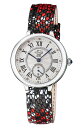 WFr Y rv ANZT[ Rome Diamond Swiss Quartz Embossed Leather Strap Watch, 36mm - 0.057 ctw MULTI COLOR PATTERN