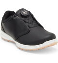 【送料無料】 スケッチャーズ レディース スニーカー シューズ Go Golf Elite Faux Leather Sneaker BLACK その1