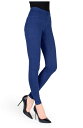 【送料無料】 メモイ レディース レギンス ボトムス Soft Chic Leggings BLUE DENIM