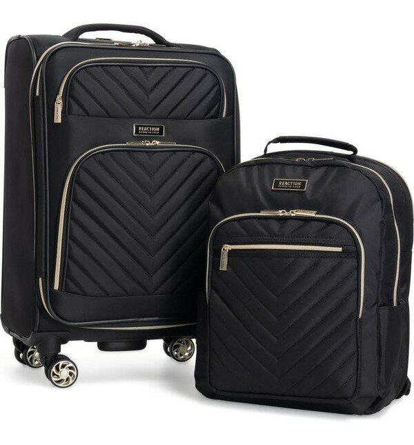 【送料無料】 ケネスコール メンズ バックパック・リュックサック バッグ Chelsea Carry-On and Backpack Bundle Set BLACK