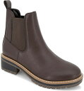 【送料無料】 ケンジー レディース ブーツ・レインブーツ シューズ Khai Lug Sole Chelsea Boot BROWN